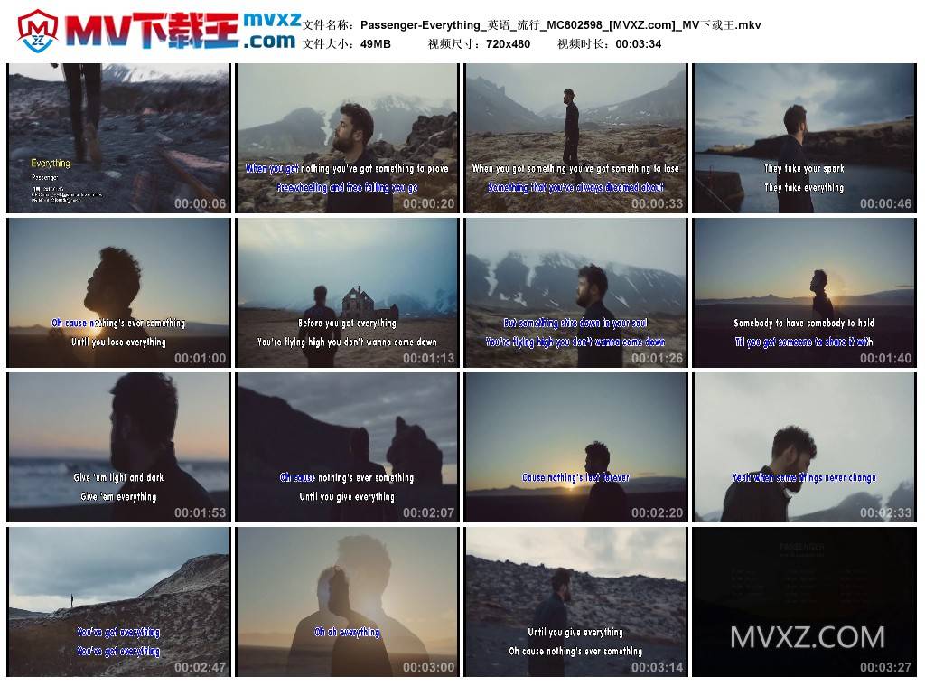 Passenger-Everything_英语_流行_MC802598